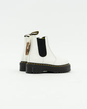 Load image into Gallery viewer, DOC MARTENS x Deadstock White Platform Boots (7.5, 8)