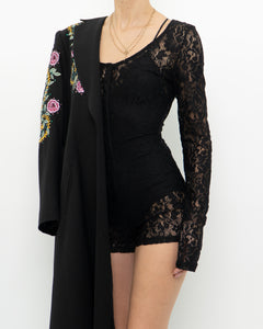 Deadstock x Modern Lace Longsleeve Romper (S, M)