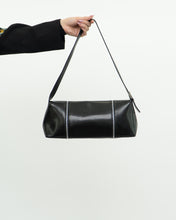 Load image into Gallery viewer, ARCADIA ITALY x Black Leather Zipper Bag