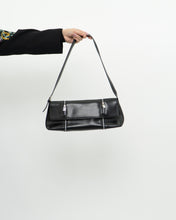 Load image into Gallery viewer, ARCADIA ITALY x Black Leather Zipper Bag