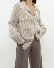 Load image into Gallery viewer, BABATON x Neutral Striped Button Up (XS-L)