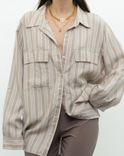 Load image into Gallery viewer, BABATON x Neutral Striped Button Up (XS-L)