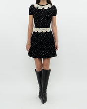 Load image into Gallery viewer, RED VALENTINO x Pure Wool Polka Dot Dress (S, M)