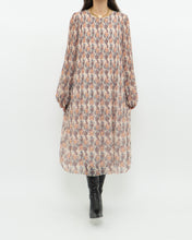 Load image into Gallery viewer, WILFRED x Long Pleated Floral Dress (M)