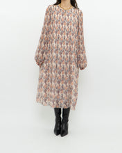 Load image into Gallery viewer, WILFRED x Long Pleated Floral Dress (M)