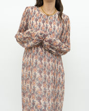 Load image into Gallery viewer, WILFRED x Long Pleated Floral Dress (M)