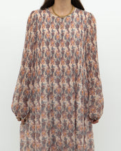 Load image into Gallery viewer, WILFRED x Long Pleated Floral Dress (M)