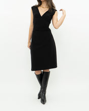 Load image into Gallery viewer, Vintage x Made in Canada x Stretchy Black Dress (S, M)