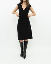 Load image into Gallery viewer, Vintage x Made in Canada x Stretchy Black Dress (S, M)