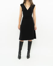 Load image into Gallery viewer, Vintage x Made in Canada x Stretchy Black Dress (S, M)