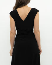 Load image into Gallery viewer, Vintage x Made in Canada x Stretchy Black Dress (S, M)