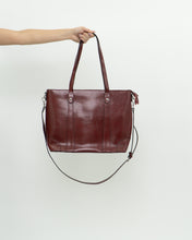 Load image into Gallery viewer, Vintage x Oversized Red Leather Bag