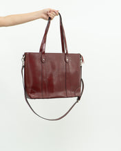 Load image into Gallery viewer, Vintage x Oversized Red Leather Bag