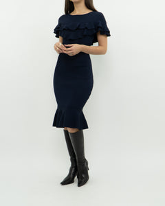 SACHIN & BABI x Navy Bodycon Dress (S, M)