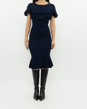 Load image into Gallery viewer, SACHIN &amp; BABI x Navy Bodycon Dress (S, M)