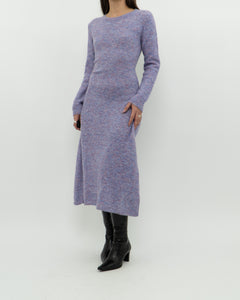 Modern x Heathered Purple Knit Dress (M)