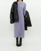 Load image into Gallery viewer, Modern x Heathered Purple Knit Dress (M)