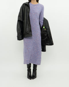 Modern x Heathered Purple Knit Dress (M)