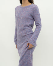 Load image into Gallery viewer, Modern x Heathered Purple Knit Dress (M)