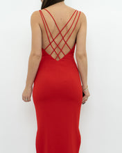 Load image into Gallery viewer, HOUSE OF LONDON CB x Red Dress (XS, S)