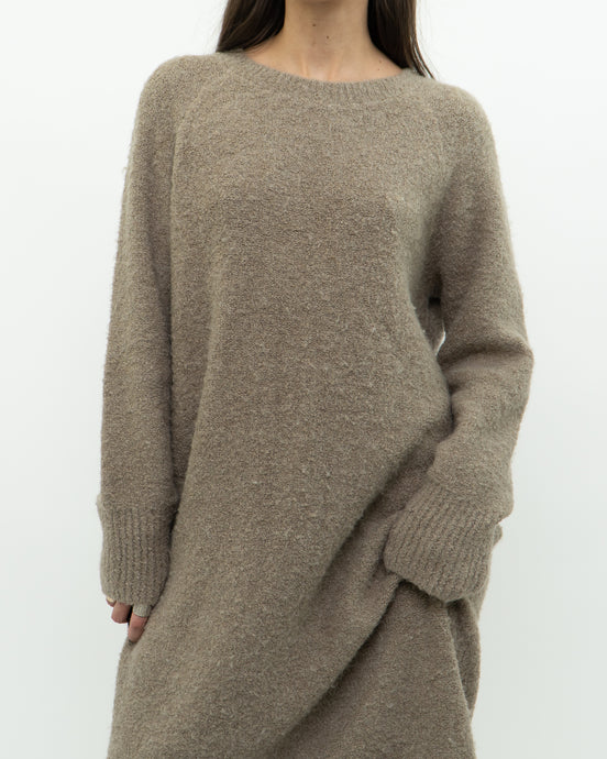 Modern x Beige High Pile Dress (XS-M)