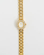 Load image into Gallery viewer, Vintage x LOLINA Gold-Plated Rhinestone Watch