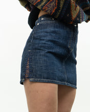 Load image into Gallery viewer, Vintage x VERSACE Denim Skirt (S, M)