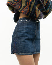 Load image into Gallery viewer, Vintage x VERSACE Denim Skirt (S, M)