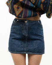 Load image into Gallery viewer, Vintage x VERSACE Denim Skirt (S, M)