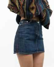 Load image into Gallery viewer, Vintage x VERSACE Denim Skirt (S, M)