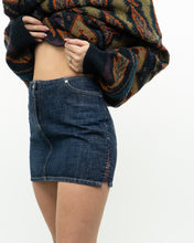 Load image into Gallery viewer, Vintage x VERSACE Denim Skirt (S, M)