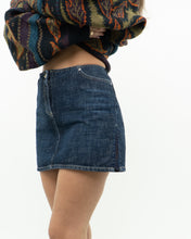 Load image into Gallery viewer, Vintage x VERSACE Denim Skirt (S, M)