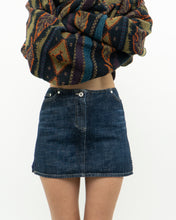 Load image into Gallery viewer, Vintage x VERSACE Denim Skirt (S, M)