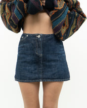 Load image into Gallery viewer, Vintage x VERSACE Denim Skirt (S, M)