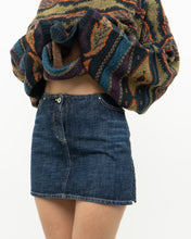 Load image into Gallery viewer, Vintage x VERSACE Denim Skirt (S, M)