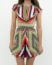 Load image into Gallery viewer, PETER PILOTTO x Silk Pattern Mini Dress (XS)