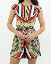 Load image into Gallery viewer, PETER PILOTTO x Silk Pattern Mini Dress (XS)