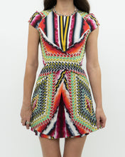 Load image into Gallery viewer, PETER PILOTTO x Silk Pattern Mini Dress (XS)