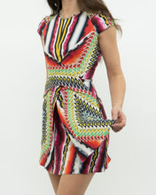 Load image into Gallery viewer, PETER PILOTTO x Silk Pattern Mini Dress (XS)