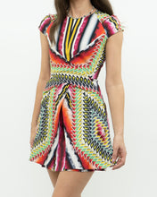 Load image into Gallery viewer, PETER PILOTTO x Silk Pattern Mini Dress (XS)