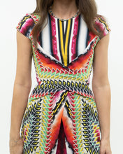 Load image into Gallery viewer, PETER PILOTTO x Silk Pattern Mini Dress (XS)