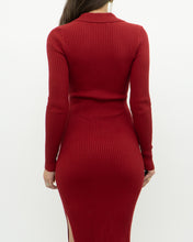 Load image into Gallery viewer, Vintage x ABRECOMBIE &amp; FITCH x Red Fine Knit Bodycon Dress (XS)