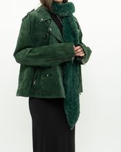 Load image into Gallery viewer, Vintage x Forest Green Fuzzy Soft Scarf