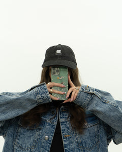 SOLANA x Black Faded Denim Hat