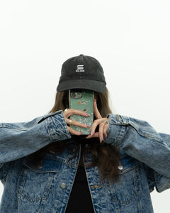 SOLANA x Black Faded Denim Hat