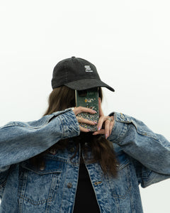 SOLANA x Black Faded Denim Hat