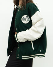 Load image into Gallery viewer, Vintage x LEVIS SILVERTAB Green Felt Varsity Jacket (S-XL)