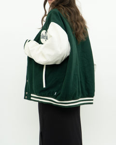 Vintage x LEVIS SILVERTAB Green Felt Varsity Jacket (S-XL)