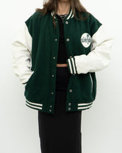 Load image into Gallery viewer, Vintage x LEVIS SILVERTAB Green Felt Varsity Jacket (S-XL)