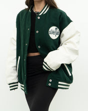 Load image into Gallery viewer, Vintage x LEVIS SILVERTAB Green Felt Varsity Jacket (S-XL)